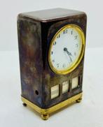 Wekker - Art Deco IJzer, Messing - 1910-1920 - Kalenders