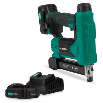Accu tacker 20V – 2.0Ah - Incl. spijkers en nieten | Incl. 2, Verzenden