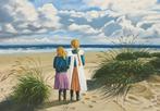 M. Diekmann (XXI) - Zwei Mädchen an der Küste