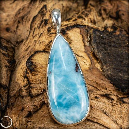 Très rare AAA+++ Larimar océan bleu naturel Pendant de 30,05, Verzamelen, Dierenverzamelingen