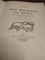 Colette / Pavie (illustr.) - Sept Dialogues de bêtes.