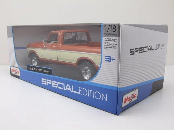 Maisto 1:18 - Modelauto - Ford F-150 Pickup 1979, Hobby en Vrije tijd, Modelauto's | 1:5 tot 1:12