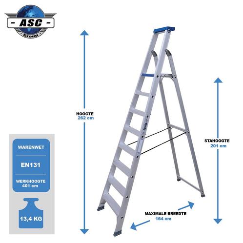ASC Bordestrap, Doe-het-zelf en Bouw, Ladders en Trappen, Trap, Nieuw, Verzenden