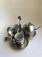 Morinox, Monopoli - Koffieservies - Porselein, Staal -, Antiek en Kunst