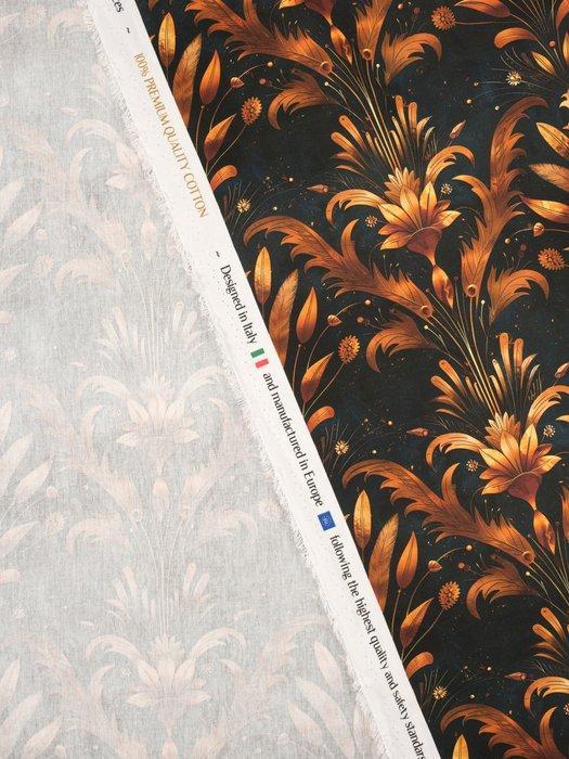 Gratis verzending! TexStilArt - Golden Baroque - Exclusief, Antiek en Kunst, Antiek | Tapijten, Tafelkleden en Textiel