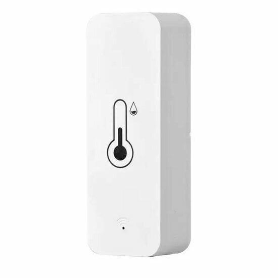 Tuya WiFi Temperatuur- en Vochtigheidssensor | LED-display |, Huis en Inrichting, Woonaccessoires | Thermometers, Nieuw, Verzenden