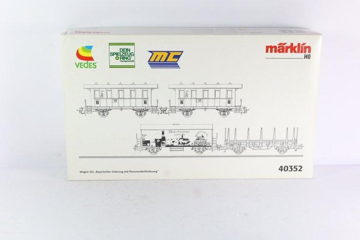 Märklin H0 - 40352 - Modeltrein goederenwagonset (1) -, Hobby en Vrije tijd, Modeltreinen | H0