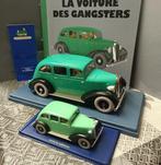 Tintin, 1/24 et 1/43 - La voiture des gangsters dans tintin