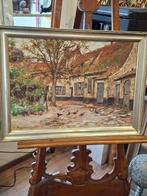 Fichefet Georges (1864-1954) - COUR DE FERME AUX VOLAILLES, Antiek en Kunst