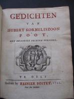 Hubert Korneliszoon Poot - Gedichten - 1722-1735