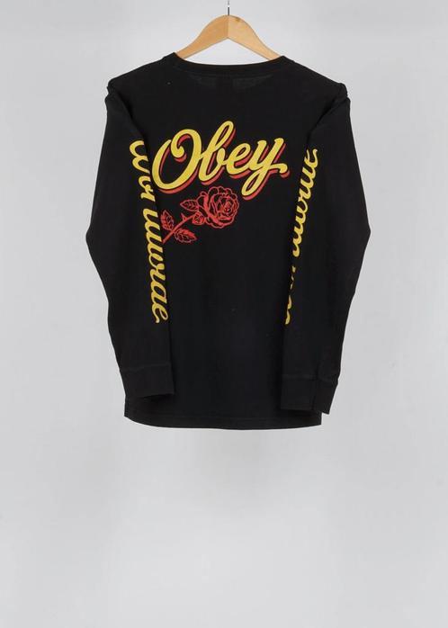 Vintage Obey Top in Black size M, Kleding | Dames, T-shirts, Ophalen of Verzenden