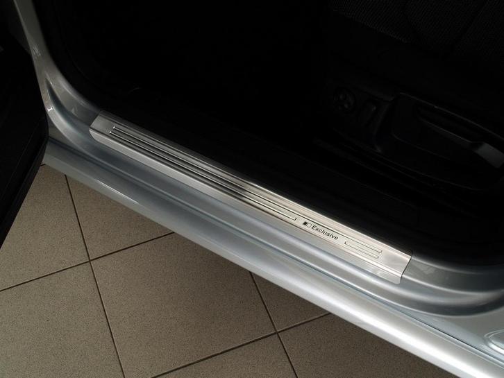 Instaplijsten Volkswagen Passat B6/B7 2005- RVS Exclusive ge, Auto-onderdelen, Interieur en Bekleding, Nieuw, Volkswagen, Verzenden