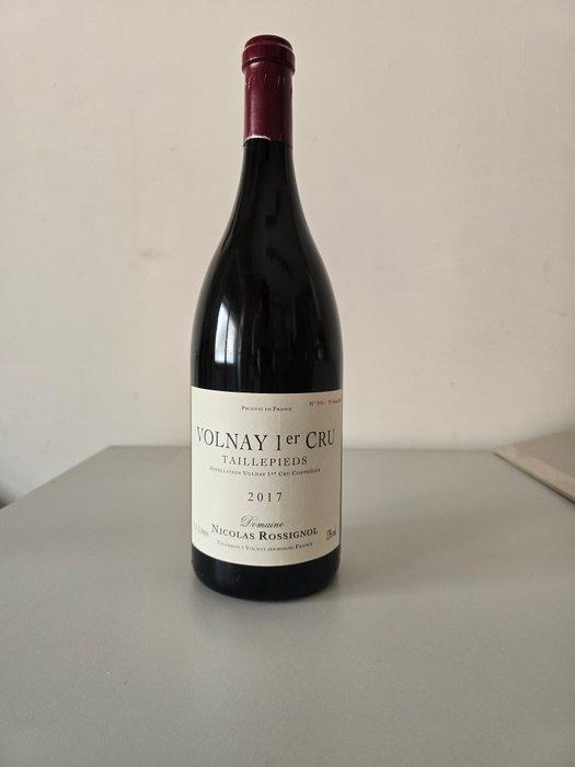 2017 Nicolas Rossignol Taillepieds - Volnay 1er Cru - 1, Verzamelen, Wijnen