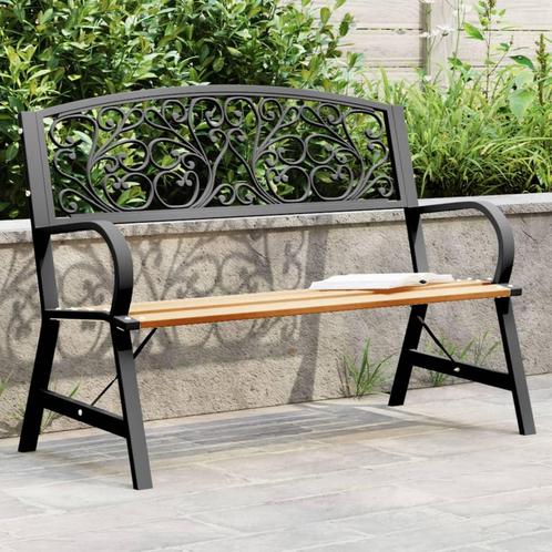 vidaXL Tuinbank 120 cm hout, Jardin & Terrasse, Ensembles de jardin, Envoi