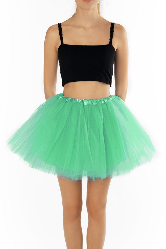 KIMU® Tutu Mint Groen Tule Rokje XL XXL 3XL Mintgroen Pettic, Kleding | Dames, Carnavalskleding en Feestkleding, Nieuw, Ophalen of Verzenden