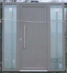aluminium voordeur , buitendeur 192 x 213  3 dubbel glas