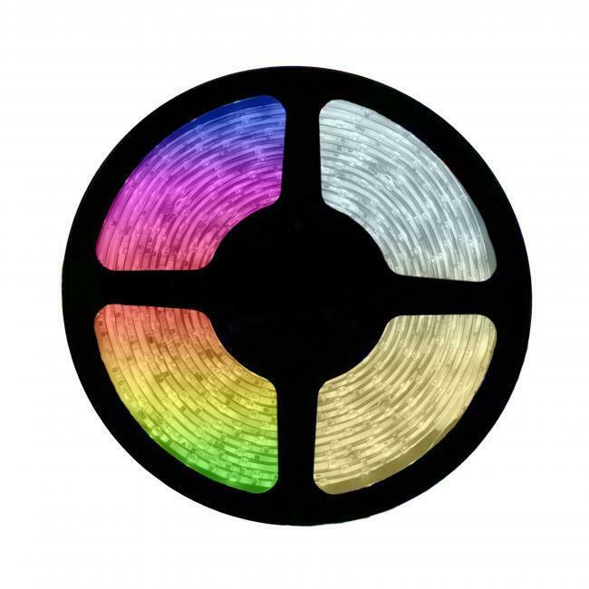 LED Strip 5Mtr 5050/60 IP22 24V RGB+W / CCT | Pro serie -, Huis en Inrichting, Lampen | Losse lampen, Nieuw, Verzenden