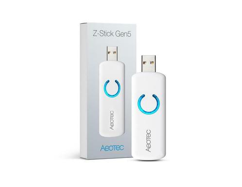 Aeotec USB Z-WAVE Plus Controller Gen 5 (Z-Stick), Maison & Meubles, Lampes | Autre, Enlèvement ou Envoi