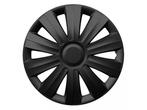 WIELDOPPENSET ZWART 15 INCH UNIVERSEEL 4 STUKS, Auto-onderdelen, Banden en Velgen, Ophalen of Verzenden, Nieuw