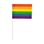 10 Paper flag 20x30cm rainbow, Hobby en Vrije tijd, Nieuw, Verzenden