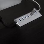 7 Poort Luxe Premium Aluminium USB 3.0 Hub / Switch /, Nieuw, Verzenden