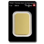 1 Troy Ounce - Goud - 9999 Gold Bar Argor-Heraeus (In Assay), Postzegels en Munten
