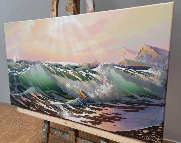 Ihor Tormin (1960) - Morning adventure XL, Antiek en Kunst, Kunst | Schilderijen | Modern