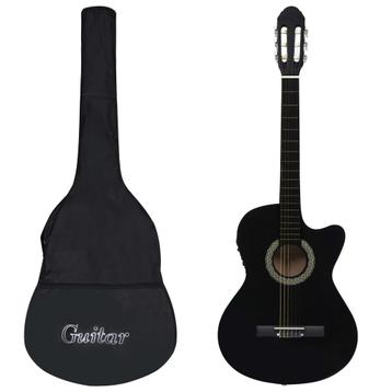 vidaXL 12-delige Gitaarset met equalizer en 6 snaren western, Musique & Instruments, Verzenden