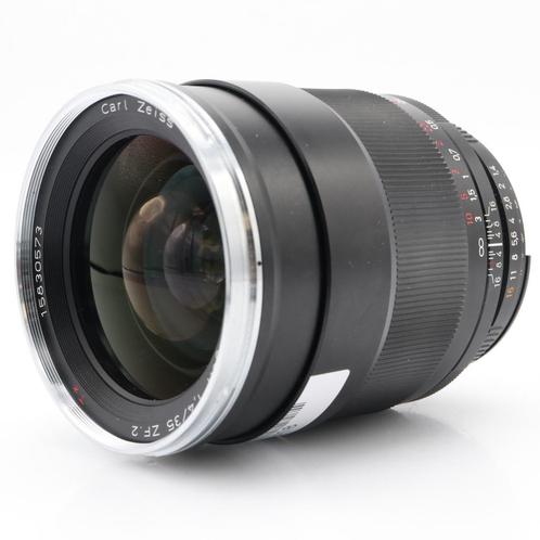 Zeiss 35mm F/1.4 Distagon T* ZF.2 Nikon occasion, Audio, Tv en Foto, Foto | Lenzen en Objectieven, Zo goed als nieuw, Verzenden