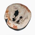 Fossiele houten schaal (Indonesië) – 1,94 kg | 22 × 18 cm |