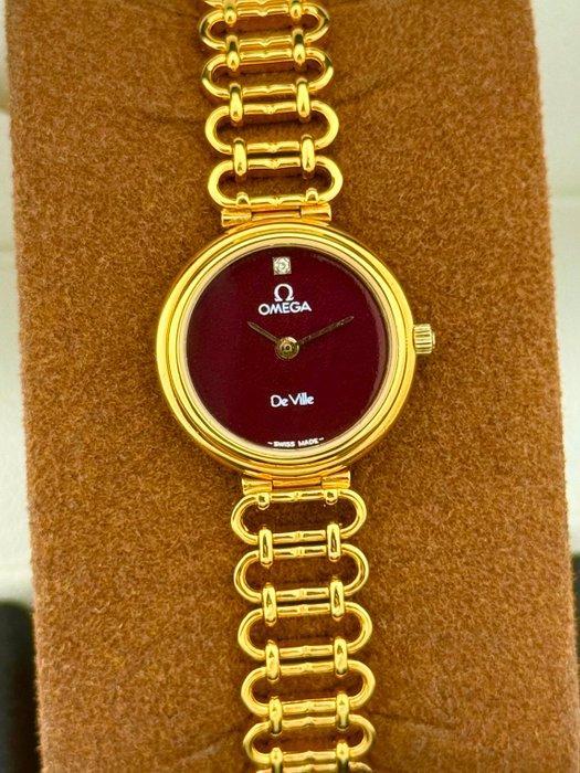 Omega - Zonder Minimumprijs - 18K GP De Ville Burgundy Dial, Handtassen en Accessoires, Horloges | Heren