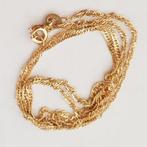 Halsketting - 18 karaat Geel goud, Handtassen en Accessoires, Nieuw