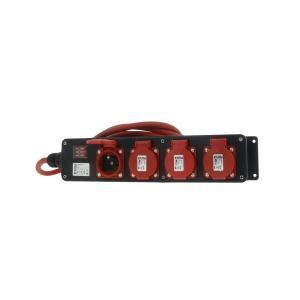 Eloy 4v stopcontact+schak ip44 neopr 5m, Doe-het-zelf en Bouw, Elektriciteit en Kabels