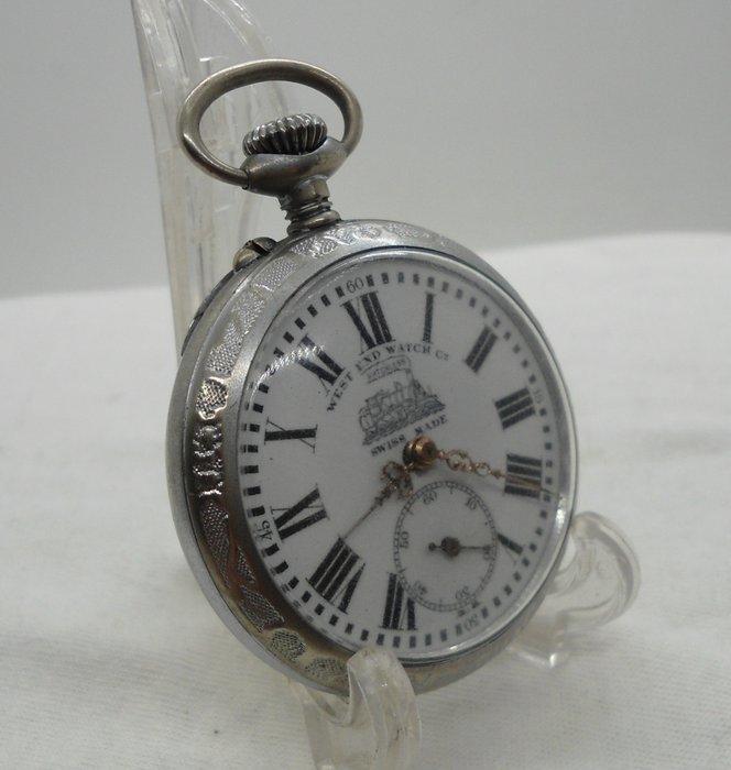 West End Watch - Railroad Pocket watch - 1900-1949, Handtassen en Accessoires, Horloges | Heren