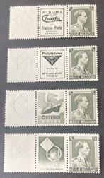 België 1938/1939 - Pubs aan 4 zijden getand : Charm, Postzegels en Munten, Postzegels | Europa | België, Gestempeld