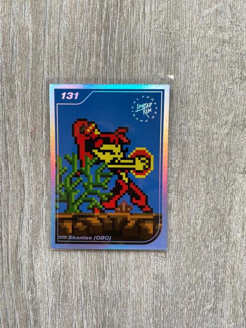 Gen2 #131 Silver Shantae GBC   Limited run games Trading..., Hobby en Vrije tijd, Verzamelkaartspellen | Overige, Zo goed als nieuw