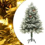 vidaXL Kerstboom met LED en dennenappels 150 cm PVC en PE, Diversen, Kerst, Verzenden, Nieuw
