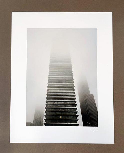 Andre Lichtenberg - Houston with Fog, Antiek en Kunst, Kunst | Designobjecten
