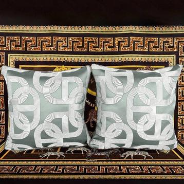 Hermès - Nouvel ensemble de deux - Coussin