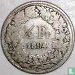 Zwitserland ½ franc 1894, Verzenden, Overige landen, Losse munt, Goud