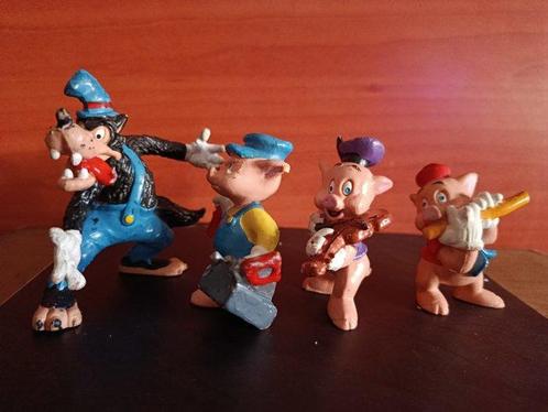 Disney - Jouet Los tres cerditos y el lobo Disney años 80 90, Verzamelen, Disney