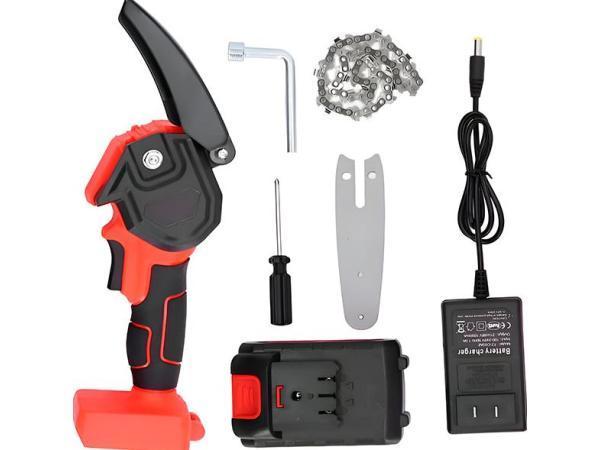 Veiling - Brenchie mini kettingzaag op accu, Bricolage & Construction, Outillage | Scies mécaniques