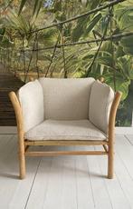 Arne Norell - Fauteuil - Ilona - Hout, Leder, Textiel