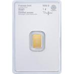 1 gram - Goud .999 - Heraeus - Verzegeld en met certificaat, Postzegels en Munten, Edelmetalen en Baren