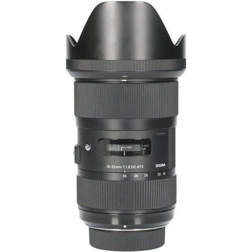 Tweedehands Sigma 18-35mm f/1.8 DC HSM Art Nikon CM6319, TV, Hi-fi & Vidéo, Photo | Lentilles & Objectifs, Enlèvement ou Envoi