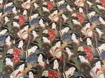 Japanse elegantie op stof: verfijnde print van geisha’s en, Antiek en Kunst
