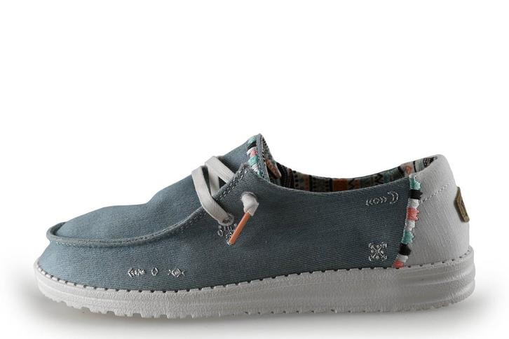 HEY DUDE loafers in maat 39 Blauw | 15% korting, Kleding | Dames, Schoenen, Blauw, Zo goed als nieuw, Overige typen, Verzenden