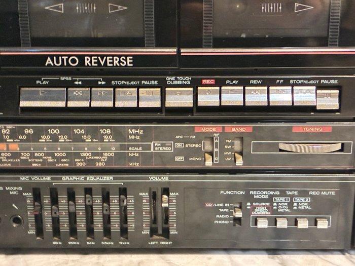 Hitachi - TRK-550E BOOMBOX (Stereo Sound System) Draagbare, TV, Hi-fi & Vidéo, Radios