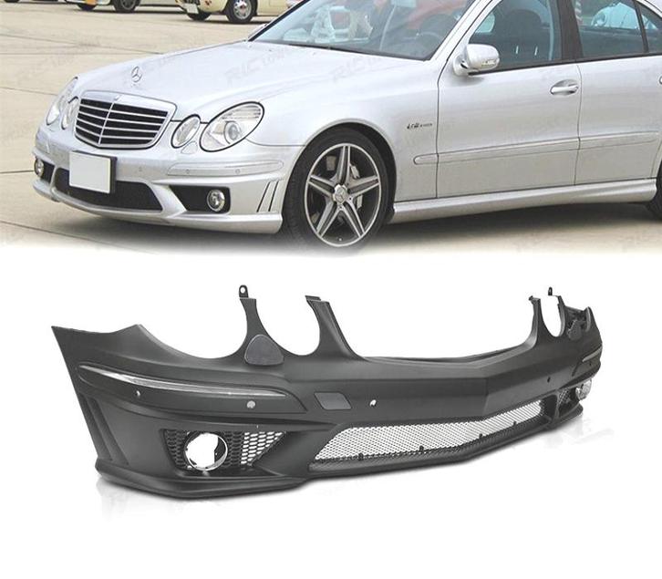 PARE CHOCS FRONTAL MERCEDES CLASSE E W211 06-09 LOOK AMG +AN, Autos : Pièces & Accessoires, Carrosserie & Tôlerie, Envoi