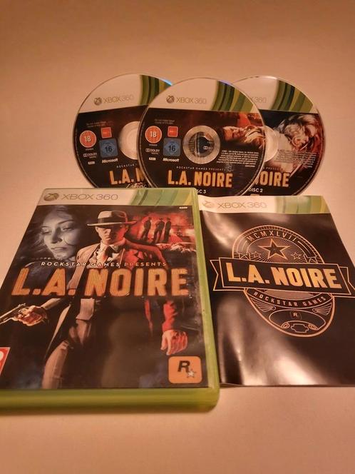 LA Noire Xbox 360, Games en Spelcomputers, Games | Xbox 360, Zo goed als nieuw, Ophalen of Verzenden